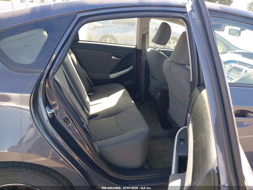 2014 Toyota Prius VIN JTDKN3DU1E0361365 IAAI salvage auction — FRONT END, Salvage (California), sold $1,800 on 2026-07-14 (photo 8)