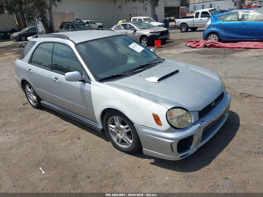 2003 Subaru Impreza VIN JF1GG29683H802613 IAAI salvage auction — NORMAL WEAR, Clear - Dealer Only (California), sold $1,325 on 2026-07-07 (photo 1)