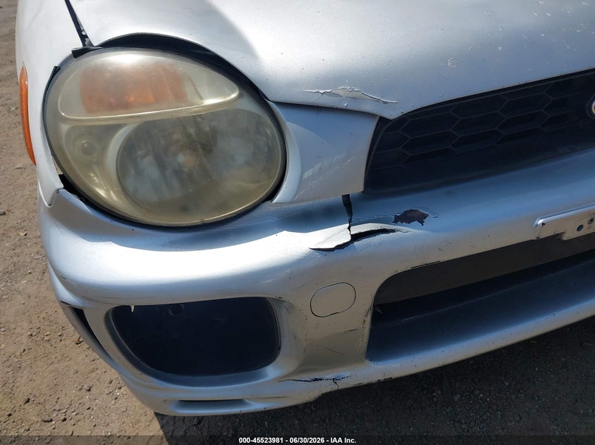 2003 Subaru Impreza VIN JF1GG29683H802613 IAAI salvage auction — NORMAL WEAR, Clear - Dealer Only (California), sold $1,325 on 2026-07-07 (photo 6)