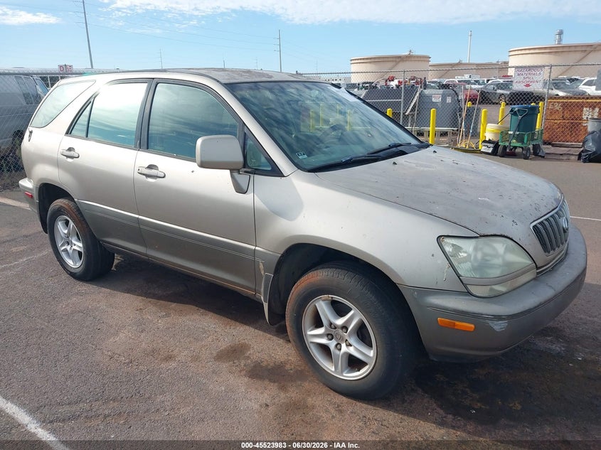 2001 Lexus Rx 300 VIN JTJHF10U110176872 IAAI salvage auction — NORMAL WEAR, Clear (Hawaii), sold $150 on 2026-07-28 (photo 1)