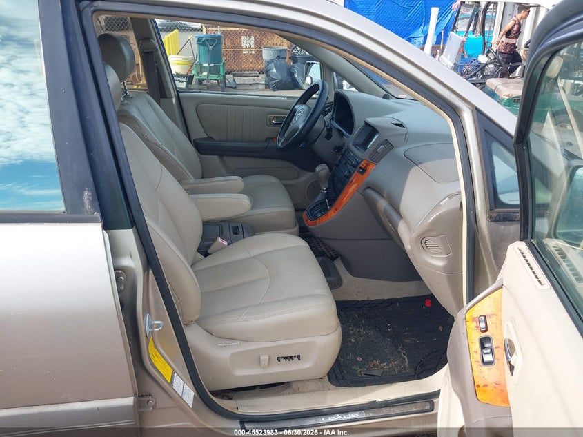 2001 Lexus Rx 300 VIN JTJHF10U110176872 IAAI salvage auction — NORMAL WEAR, Clear (Hawaii), sold $150 on 2026-07-28 (photo 5)