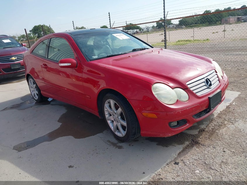 2005 Mercedes-benz C class VIN WDBRN40J35A649476 IAAI salvage auction — NORMAL WEAR, Original (Texas), sold $500 on 2026-08-04 (photo 1)