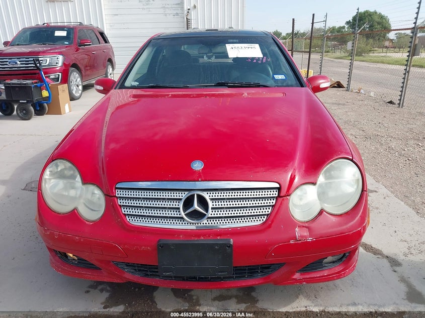 2005 Mercedes-benz C class VIN WDBRN40J35A649476 IAAI salvage auction — NORMAL WEAR, Original (Texas), sold $500 on 2026-08-04 (photo 6)