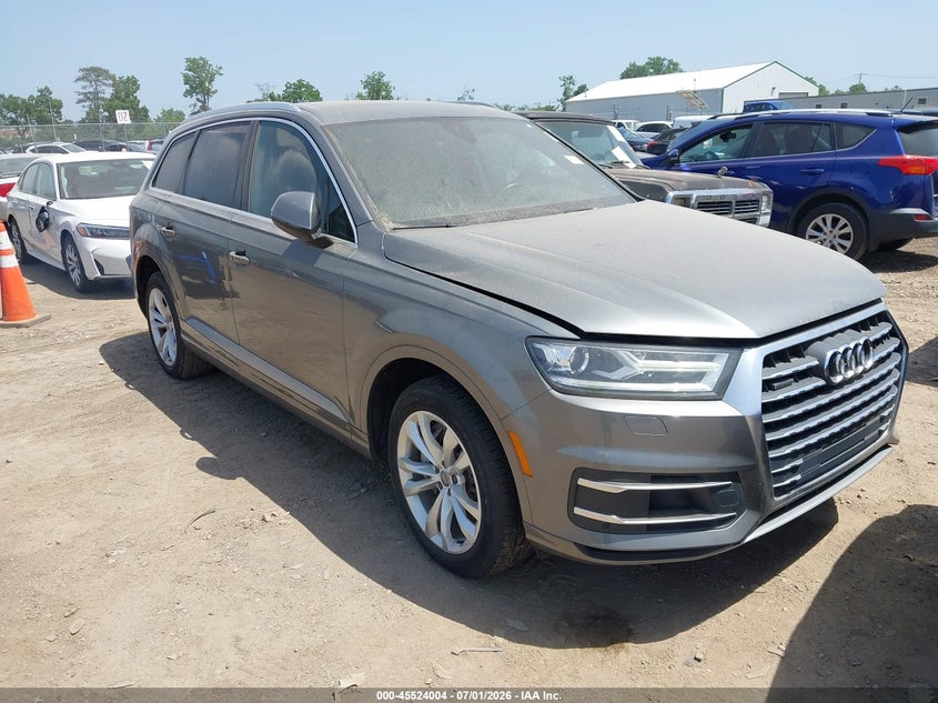 2017 Audi Q7 VIN WA1LAAF79HD019844 IAAI salvage auction — NORMAL WEAR, Original (Ohio), sold $3,650 on 2026-07-30 (photo 1)