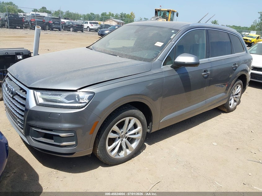 2017 Audi Q7 VIN WA1LAAF79HD019844 IAAI salvage auction — NORMAL WEAR, Original (Ohio), sold $3,650 on 2026-07-30 (photo 2)