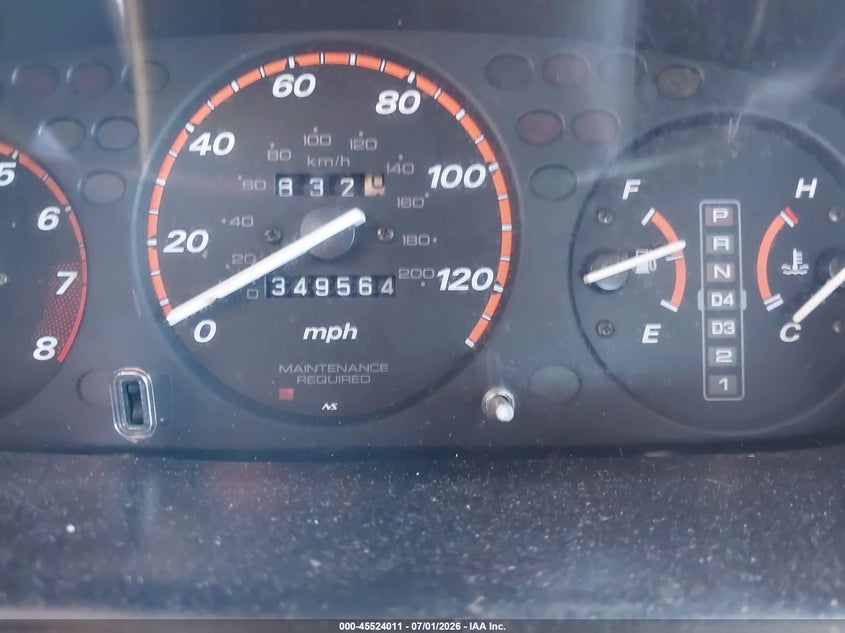 2000 Honda Cr-v VIN JHLRD284XYC001247 IAAI salvage auction — NORMAL WEAR, Clear - Dealer Only (California), sold $400 on 2026-07-13 (photo 7)