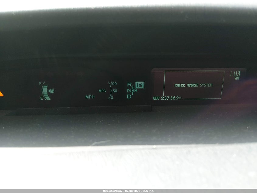 2010 Toyota Prius VIN JTDKN3DU5A5012545 IAAI salvage auction — NORMAL WEAR, Clear-Dealer Only (Washington), sold $875 on 2026-07-16 (photo 7)