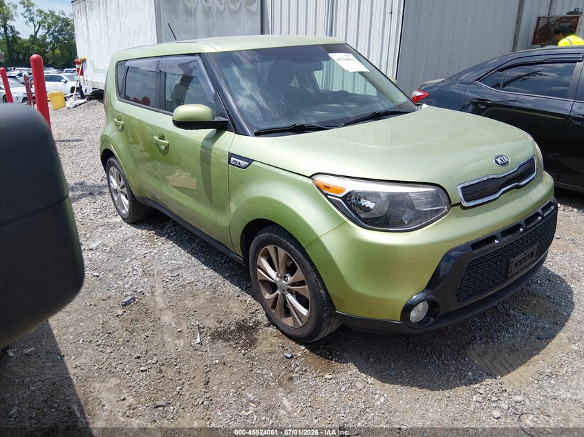 2016 Kia Soul VIN KNDJP3A53G7829349 IAAI salvage auction — NORMAL WEAR, Clear (Tennessee), sold $1,150 on 2026-07-30 (photo 1)