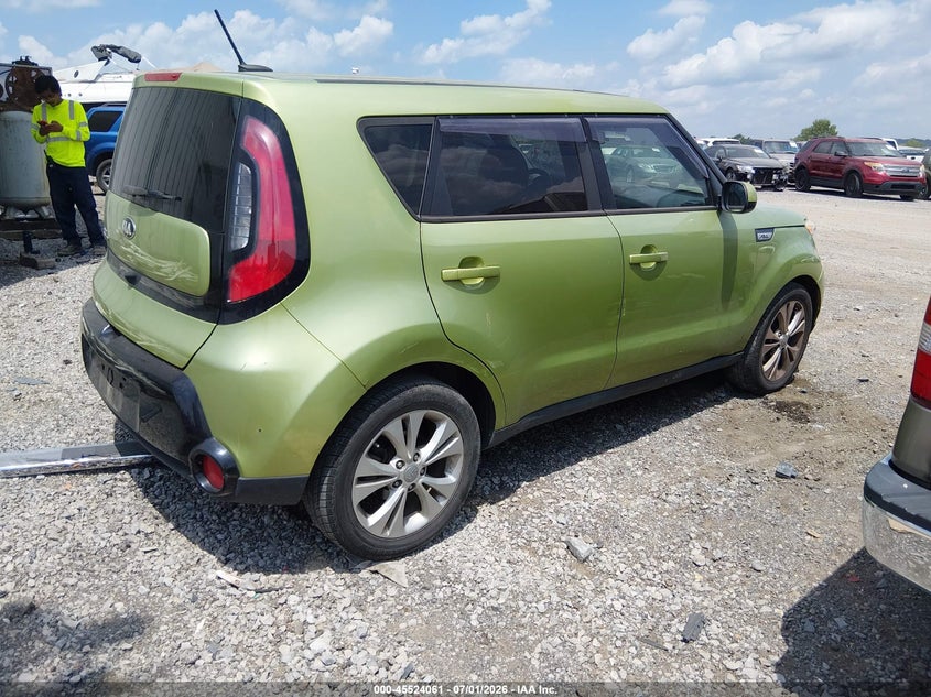2016 Kia Soul VIN KNDJP3A53G7829349 IAAI salvage auction — NORMAL WEAR, Clear (Tennessee), sold $1,150 on 2026-07-30 (photo 4)