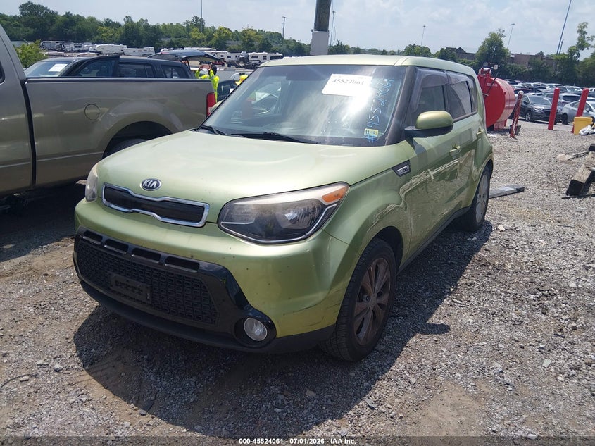 2016 Kia Soul VIN KNDJP3A53G7829349 IAAI salvage auction — NORMAL WEAR, Clear (Tennessee), sold $1,150 on 2026-07-30 (photo 6)