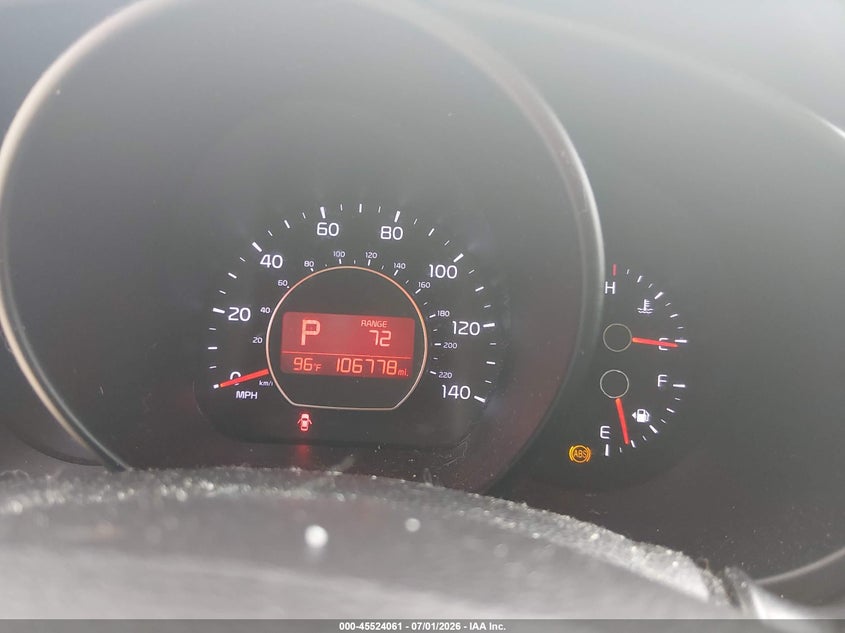 2016 Kia Soul VIN KNDJP3A53G7829349 IAAI salvage auction — NORMAL WEAR, Clear (Tennessee), sold $1,150 on 2026-07-30 (photo 7)