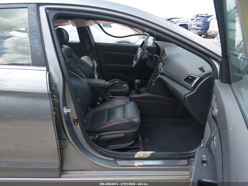 2018 Hyundai Elantra VIN KMHD04LB6JU705283 IAAI salvage auction — NORMAL WEAR, Clear (Texas), sold $2,200 on 2026-07-16 (photo 5)