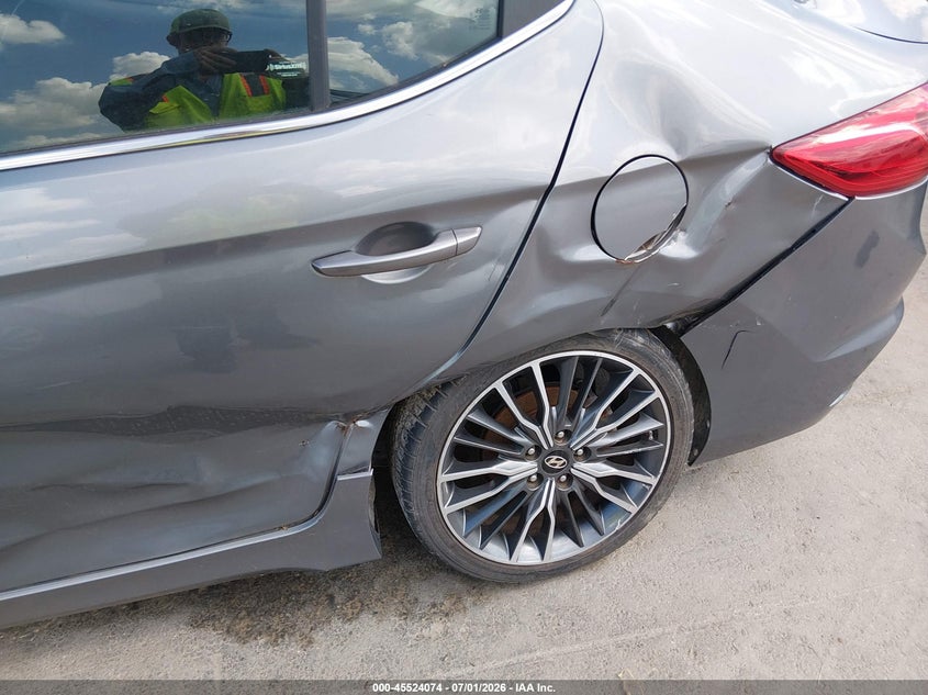 2018 Hyundai Elantra VIN KMHD04LB6JU705283 IAAI salvage auction — NORMAL WEAR, Clear (Texas), sold $2,200 on 2026-07-16 (photo 6)