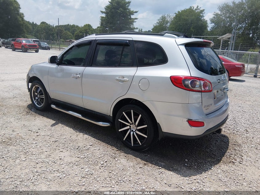 2012 Hyundai Santa fe VIN 5XYZK4AG6CG099961 IAAI salvage auction — NORMAL WEAR, Clear (Alabama), sold $325 on 2026-07-27 (photo 3)