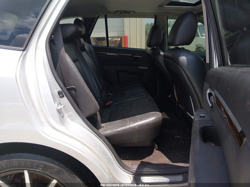 2012 Hyundai Santa fe VIN 5XYZK4AG6CG099961 IAAI salvage auction — NORMAL WEAR, Clear (Alabama), sold $325 on 2026-07-27 (photo 8)