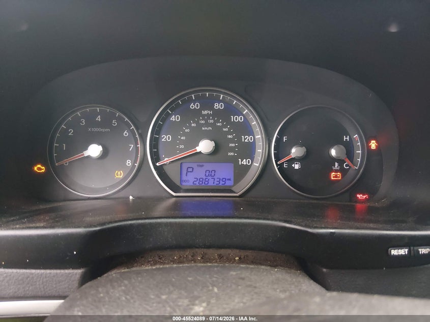 2012 Hyundai Santa fe VIN 5XYZK4AG6CG099961 IAAI salvage auction — NORMAL WEAR, Clear (Alabama), sold $325 on 2026-07-27 (photo 7)