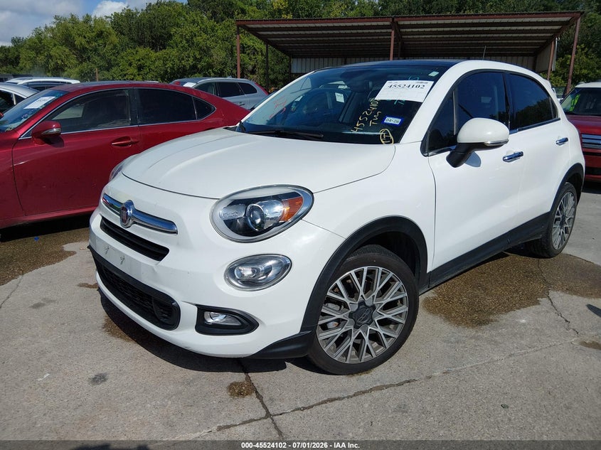 2017 Fiat 500x VIN ZFBCFXDB4HP615415 IAAI salvage auction — NORMAL WEAR, Original (Texas), sold $1,250 on 2026-07-20 (photo 2)