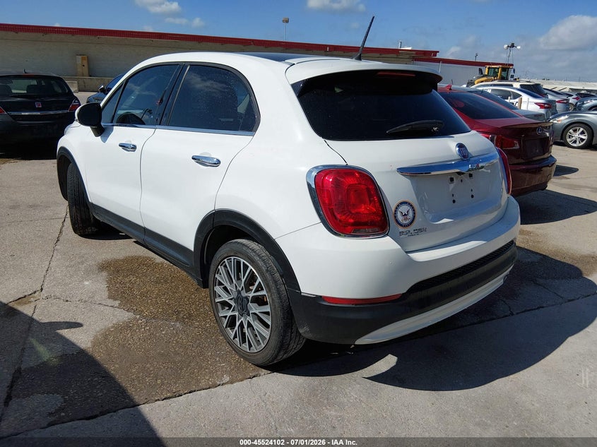 2017 Fiat 500x VIN ZFBCFXDB4HP615415 IAAI salvage auction — NORMAL WEAR, Original (Texas), sold $1,250 on 2026-07-20 (photo 3)