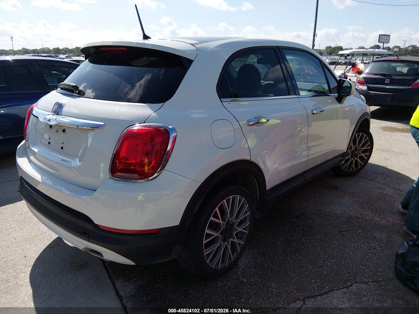 2017 Fiat 500x VIN ZFBCFXDB4HP615415 IAAI salvage auction — NORMAL WEAR, Original (Texas), sold $1,250 on 2026-07-20 (photo 4)