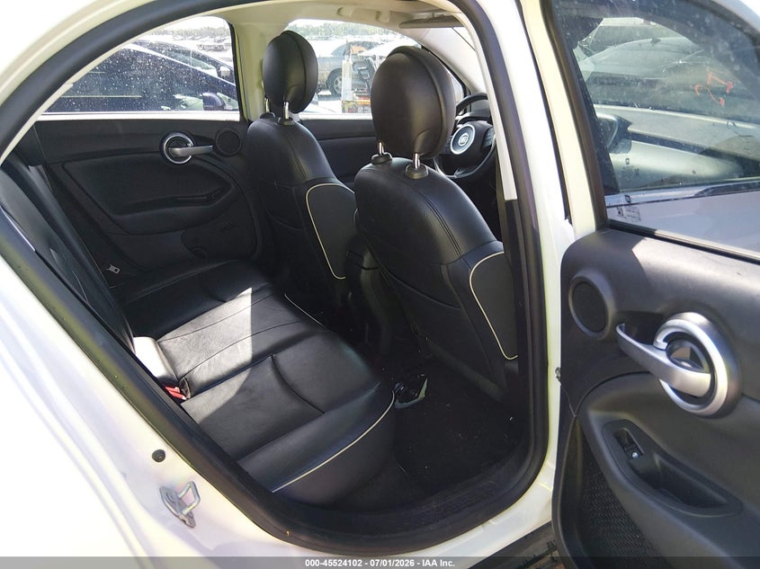 2017 Fiat 500x VIN ZFBCFXDB4HP615415 IAAI salvage auction — NORMAL WEAR, Original (Texas), sold $1,250 on 2026-07-20 (photo 8)