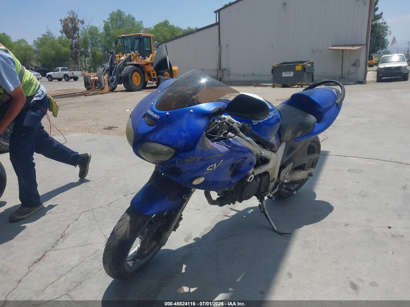 2002 Suzuki Sv650 VIN JS1VP52A822101065 IAAI salvage auction — NORMAL WEAR, Clear - Dealer Only (California), sold $350 on 2026-07-14 (photo 2)