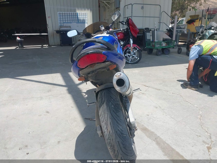 2002 Suzuki Sv650 VIN JS1VP52A822101065 IAAI salvage auction — NORMAL WEAR, Clear - Dealer Only (California), sold $350 on 2026-07-14 (photo 6)