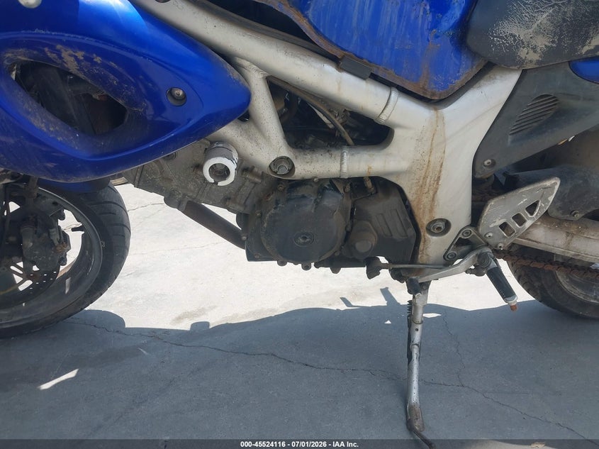2002 Suzuki Sv650 VIN JS1VP52A822101065 IAAI salvage auction — NORMAL WEAR, Clear - Dealer Only (California), sold $350 on 2026-07-14 (photo 9)