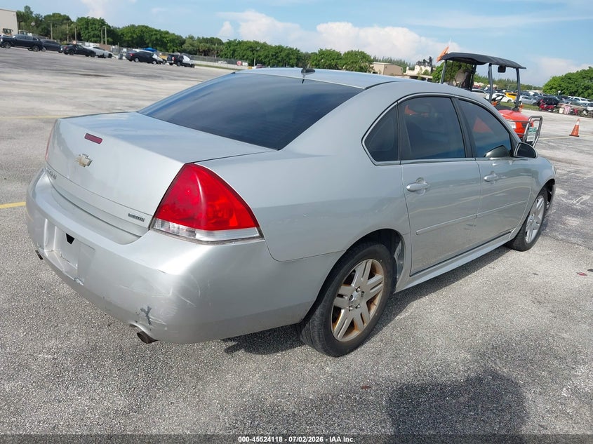 2016 Chevrolet Impala limited VIN 2G1WB5E30G1132784 IAAI salvage auction — NORMAL WEAR, Salvage (Florida), sold $975 on 2026-08-01 (photo 4)