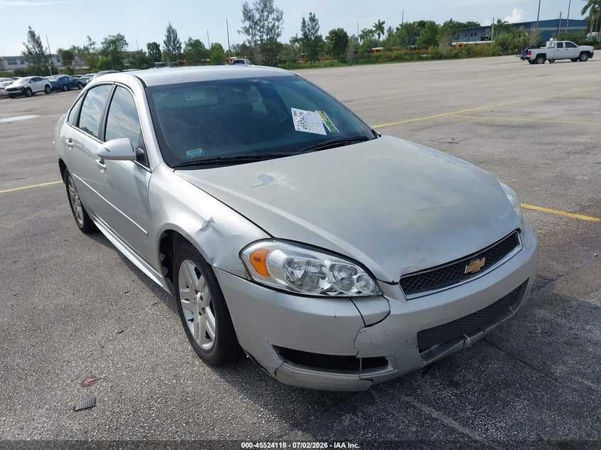2016 Chevrolet Impala limited VIN 2G1WB5E30G1132784 IAAI salvage auction — NORMAL WEAR, Salvage (Florida), sold $975 on 2026-08-01 (photo 6)