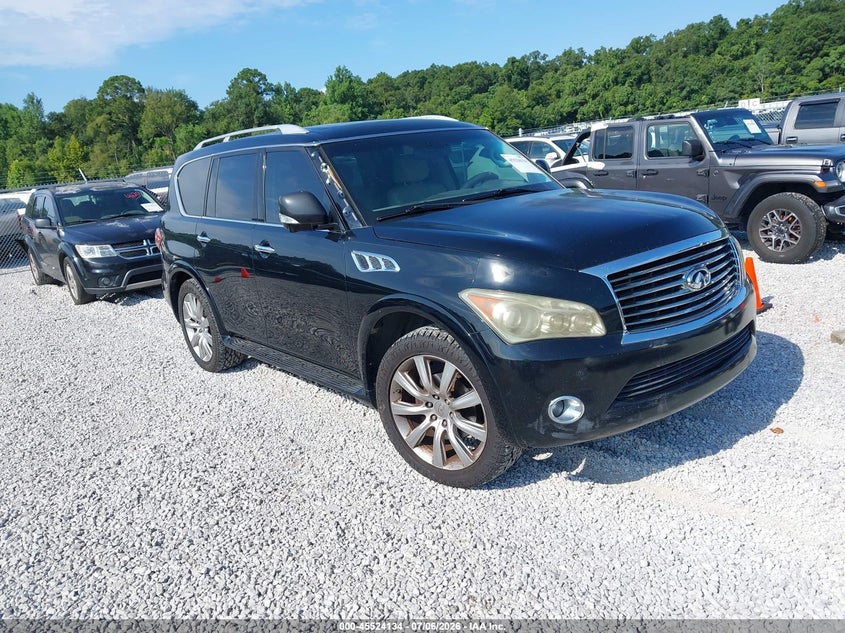 2011 Infiniti Qx56 VIN JN8AZ2NF0B9502576 IAAI salvage auction — NORMAL WEAR, Clear (Georgia), sold $650 on 2026-07-16 (photo 1)