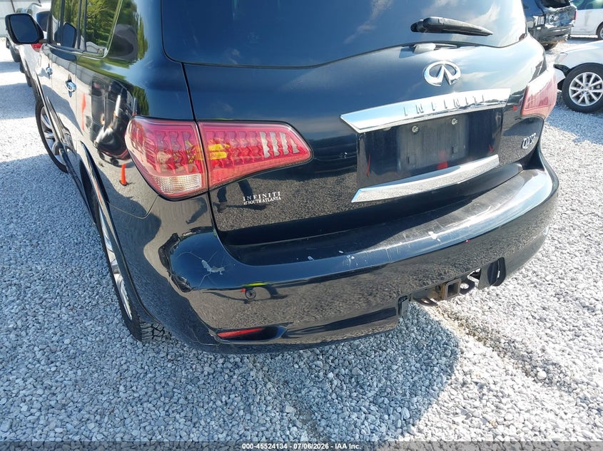 2011 Infiniti Qx56 VIN JN8AZ2NF0B9502576 IAAI salvage auction — NORMAL WEAR, Clear (Georgia), sold $650 on 2026-07-16 (photo 6)