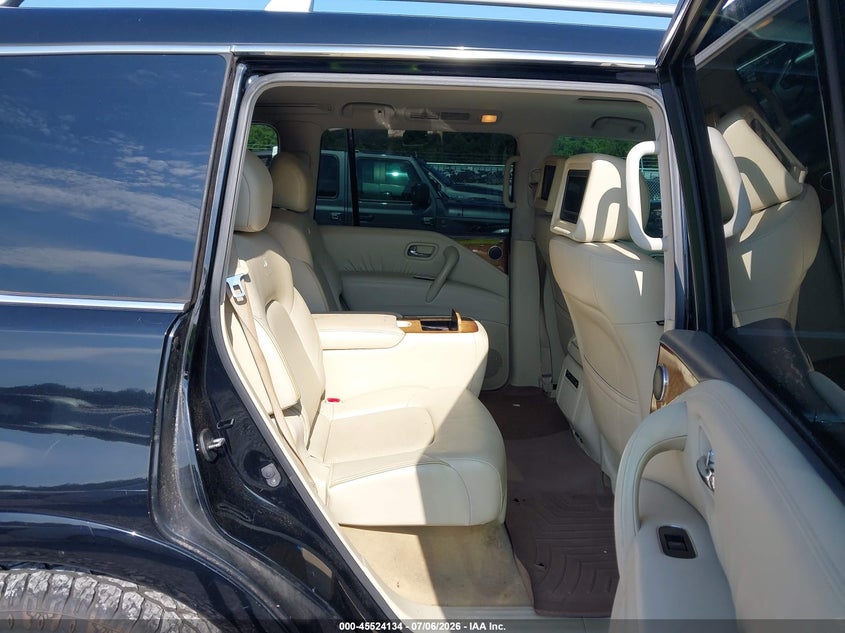 2011 Infiniti Qx56 VIN JN8AZ2NF0B9502576 IAAI salvage auction — NORMAL WEAR, Clear (Georgia), sold $650 on 2026-07-16 (photo 8)