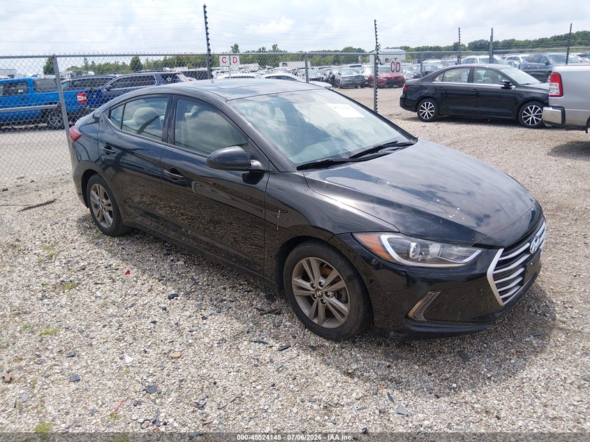 2018 Hyundai Elantra VIN 5NPD84LF3JH342080 IAAI salvage auction — NORMAL WEAR, Clear (Illinois), sold $900 on 2026-07-28 (photo 1)