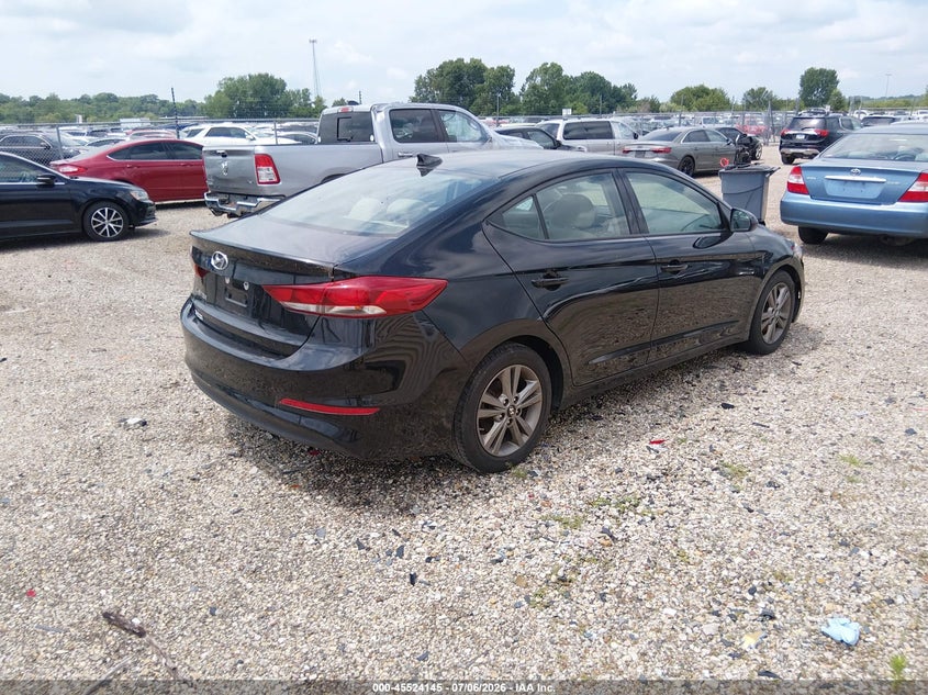 2018 Hyundai Elantra VIN 5NPD84LF3JH342080 IAAI salvage auction — NORMAL WEAR, Clear (Illinois), sold $900 on 2026-07-28 (photo 4)
