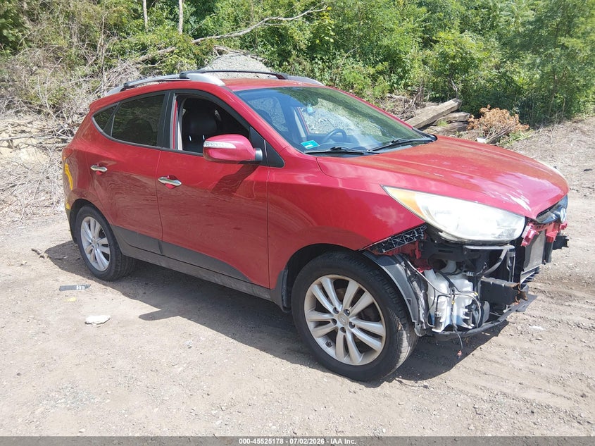 2012 Hyundai Tucson VIN KM8JUCAC3CU539451 IAAI salvage auction — NORMAL WEAR, Clear (Rhode Island), sold $1,000 on 2026-07-14 (photo 1)