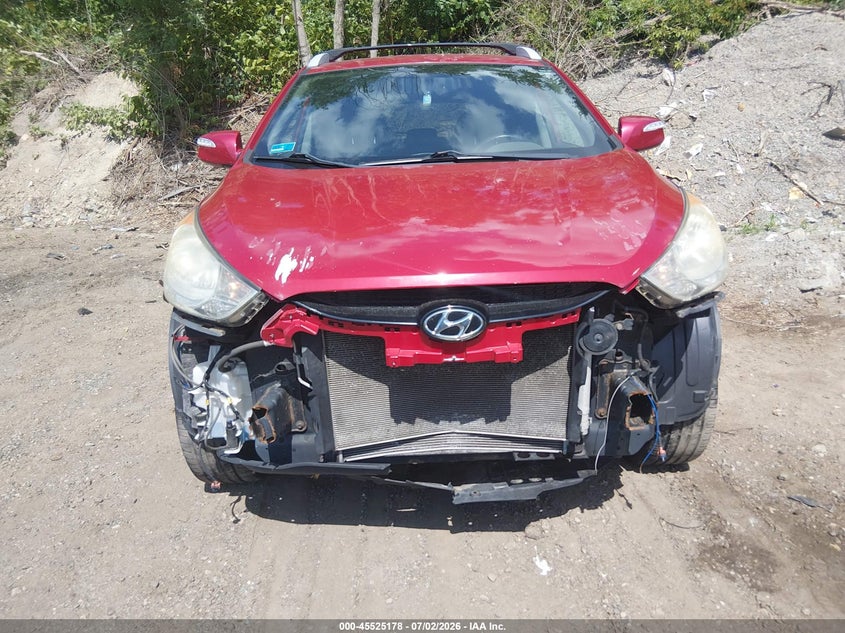 2012 Hyundai Tucson VIN KM8JUCAC3CU539451 IAAI salvage auction — NORMAL WEAR, Clear (Rhode Island), sold $1,000 on 2026-07-14 (photo 6)