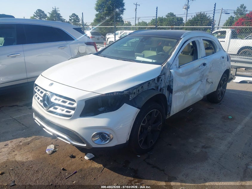 2019 Mercedes-benz Gla-klasse VIN WDCTG4EB2KU018256 IAAI salvage auction — LEFT SIDE, Salvage (North Carolina), sold $3,950 on 2026-07-27 (photo 2)