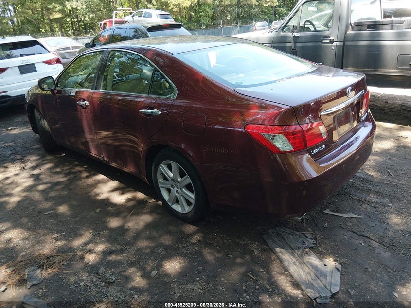 2007 Lexus Es 350 VIN JTHBJ46G272064118 IAAI salvage auction — NORMAL WEAR, Clear (Virginia), sold $850 on 2026-07-16 (photo 3)