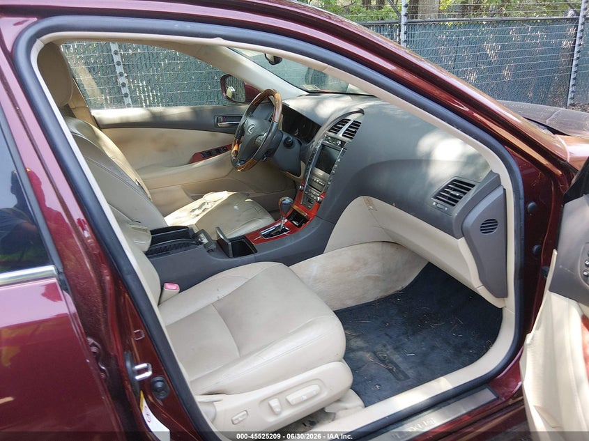 2007 Lexus Es 350 VIN JTHBJ46G272064118 IAAI salvage auction — NORMAL WEAR, Clear (Virginia), sold $850 on 2026-07-16 (photo 5)