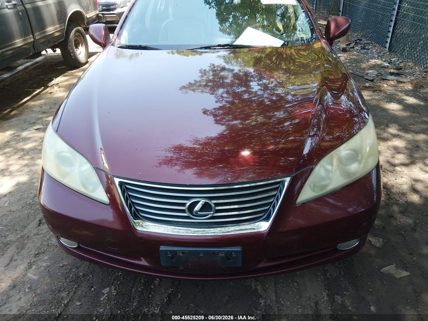 2007 Lexus Es 350 VIN JTHBJ46G272064118 IAAI salvage auction — NORMAL WEAR, Clear (Virginia), sold $850 on 2026-07-16 (photo 6)