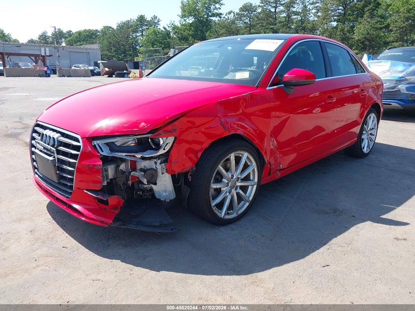 2015 Audi A3 VIN WAUEFGFF7F1015927 IAAI salvage auction — SIDE, Mv-907A (New York), sold $1,650 on 2026-07-28 (photo 2)