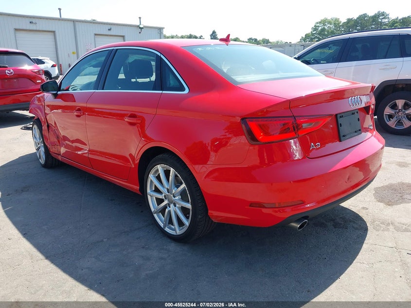 2015 Audi A3 VIN WAUEFGFF7F1015927 IAAI salvage auction — SIDE, Mv-907A (New York), sold $1,650 on 2026-07-28 (photo 3)