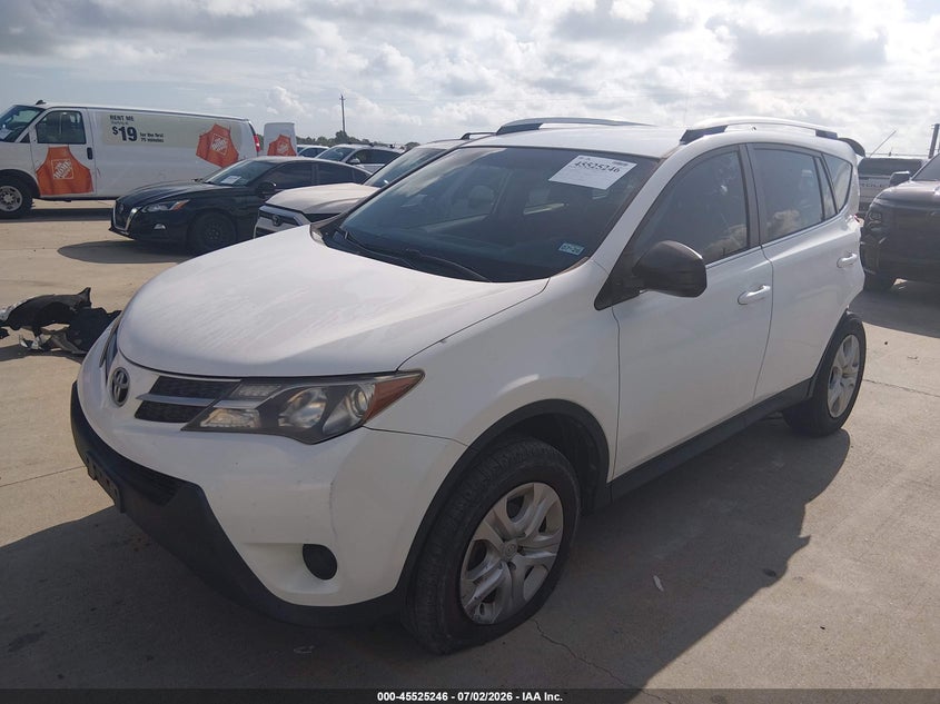 2013 Toyota Rav 4 VIN JTMZFREV0DD014073 IAAI salvage auction — LEFT SIDE, Original (Texas), sold $3,300 on 2026-07-31 (photo 2)