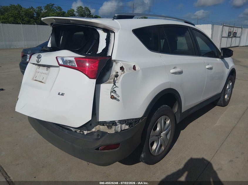 2013 Toyota Rav 4 VIN JTMZFREV0DD014073 IAAI salvage auction — LEFT SIDE, Original (Texas), sold $3,300 on 2026-07-31 (photo 4)