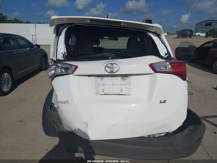 2013 Toyota Rav 4 VIN JTMZFREV0DD014073 IAAI salvage auction — LEFT SIDE, Original (Texas), sold $3,300 on 2026-07-31 (photo 6)