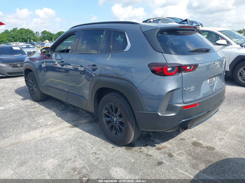 2025 Mazda Cx-50 VIN 7MMVAADW2SN132819 IAAI salvage auction — RIGHT SIDE, Clear (Texas), sold $18,700 on 2026-07-15 (photo 3)