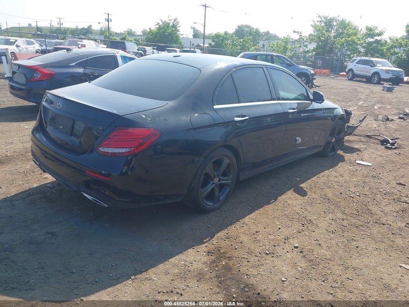 2017 Mercedes-benz E-klasse VIN WDDZF4JB1HA127753 IAAI salvage auction — FRONT END, Salvage (Florida), sold $1,300 on 2026-08-13 (photo 4)
