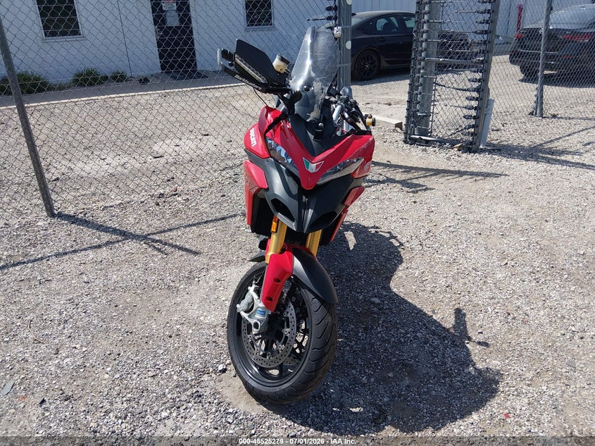 2010 Ducati Multistrada VIN ZDM12BLW2AB003129 IAAI salvage auction — FRONT END, Salvage (Illinois), sold $700 on 2026-08-20 (photo 5)
