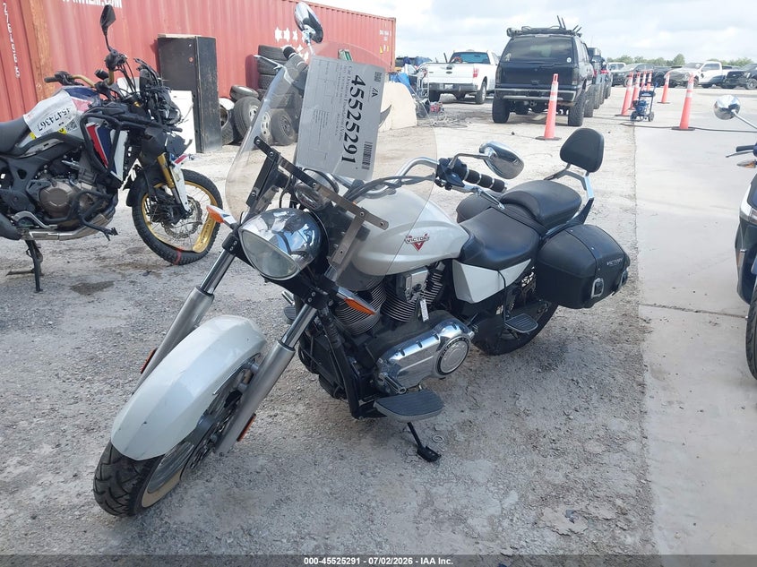 2013 Victory Boardwalk VIN 5VPRB36N4D3013006 IAAI salvage auction — NORMAL WEAR, Clear (North Carolina), sold $2,000 on 2026-07-13 (photo 2)