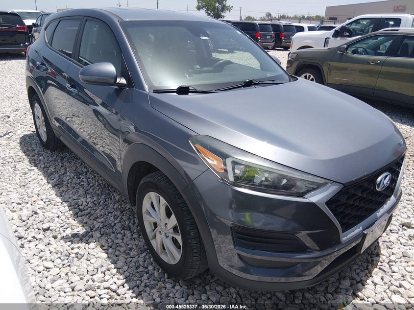 2019 Hyundai Tucson VIN KM8J2CA47KU987382 IAAI salvage auction — NORMAL WEAR, Sf97 (Oklahoma), sold $9,850 on 2026-08-03 (photo 1)